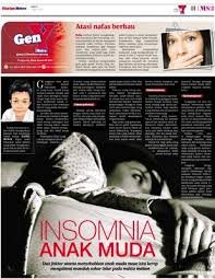 Insomnia dalam kalangan remaja